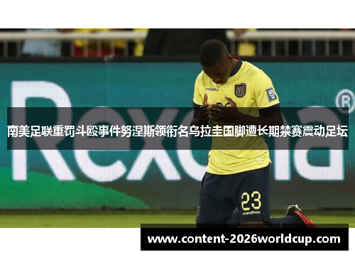 南美足联重罚斗殴事件努涅斯领衔名乌拉圭国脚遭长期禁赛震动足坛